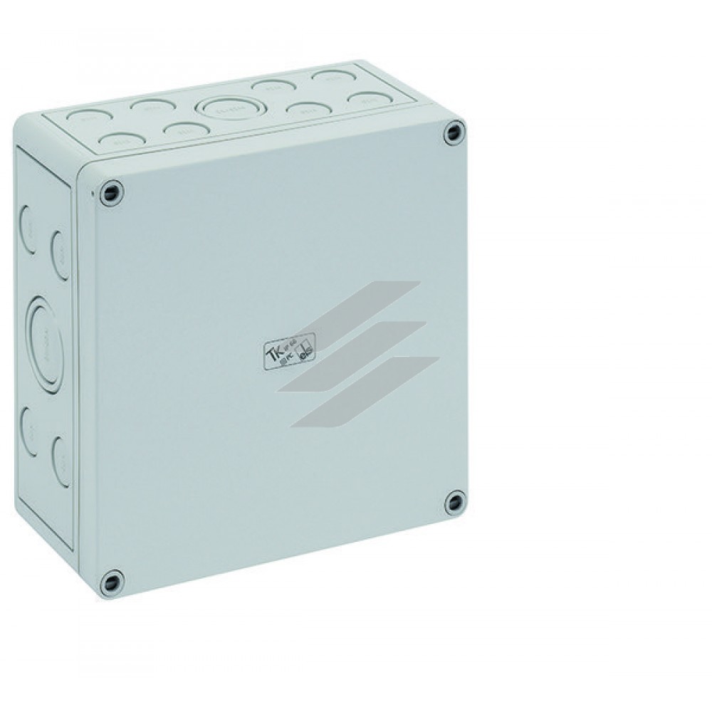 TK-коробка PC 1818-9м, (182х180х90мм), полікарбонат, 28 метричних вводів (24-M20, 2-M25/32, 2-M32/40), IP66, Spelsberg